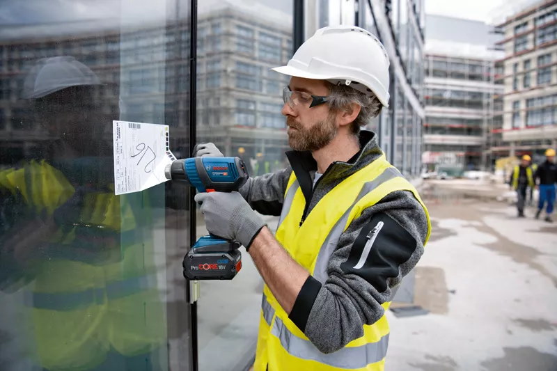 Bosch Akku-Heißluftgebläse GHG 18V-50 - 18V - 2 Stufen 300 + 500 °C - L-BOXX