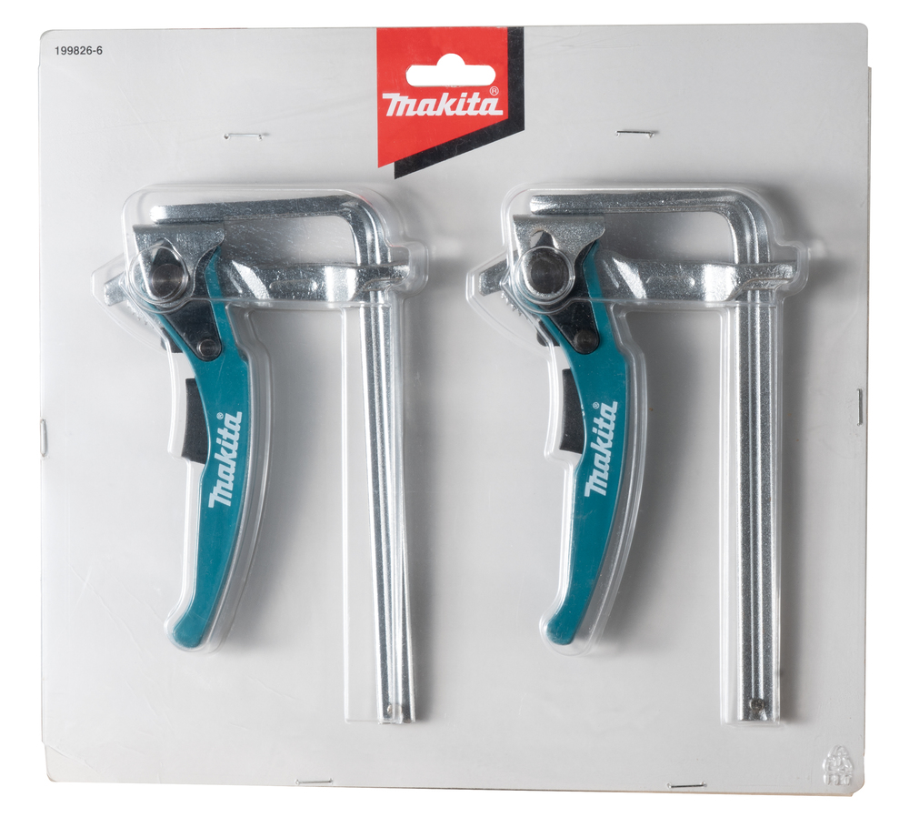 Makita Klemmzwingen für Führungsschiene - 199826-6 - 2 Stück - max 120mm
