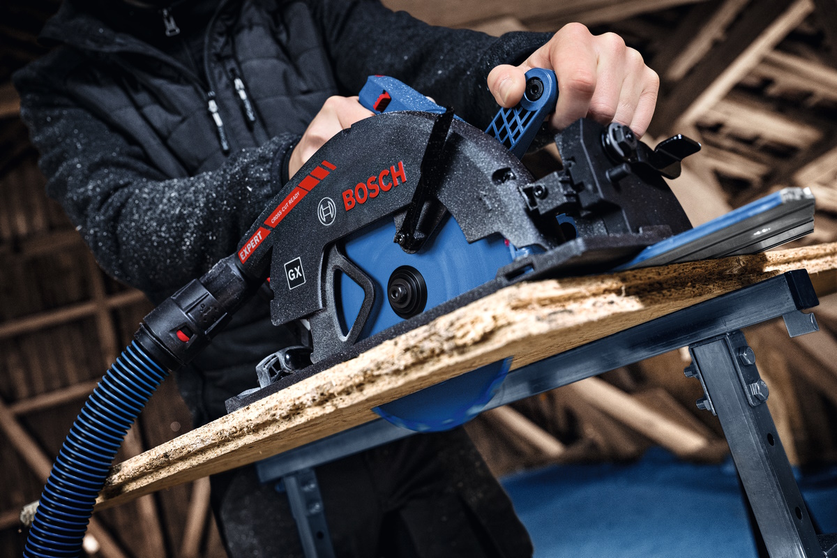 Bosch Akku Kreissäge EXPERT EXKS18V 68GX BITURBO in L-BOXX ohne Akku/Ladegerät