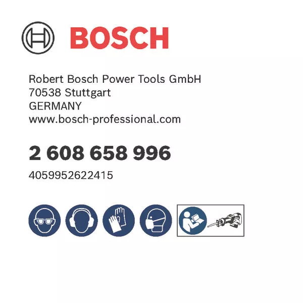 Bosch Säbelsägeblatter S1237BEF - für Metall - 300mm - 5 Stück - 2608658996