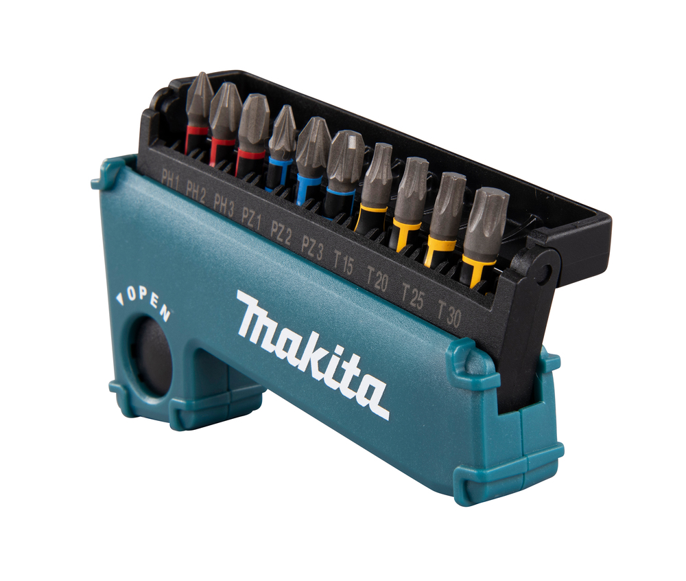 Makita Torsion Bit-Set Impact Premier - 11-teilig - E-03567 - PH/PZ/T