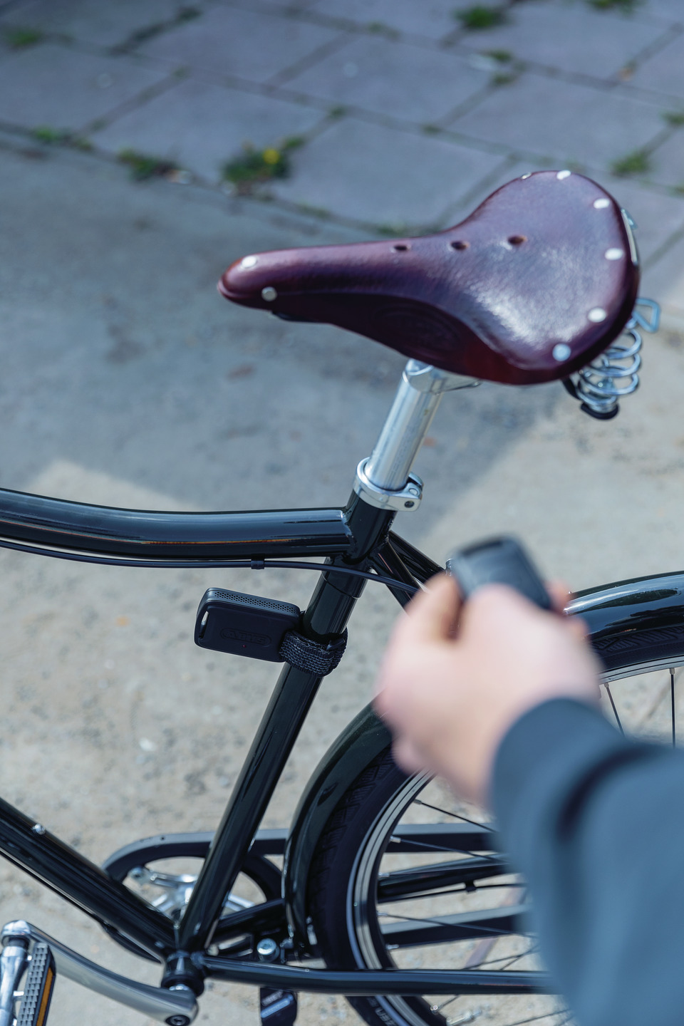 Abus Alarmbox - RC Singleset - 3D Alarm - für Fahrräder, E-Scooter - inkl. Batterie