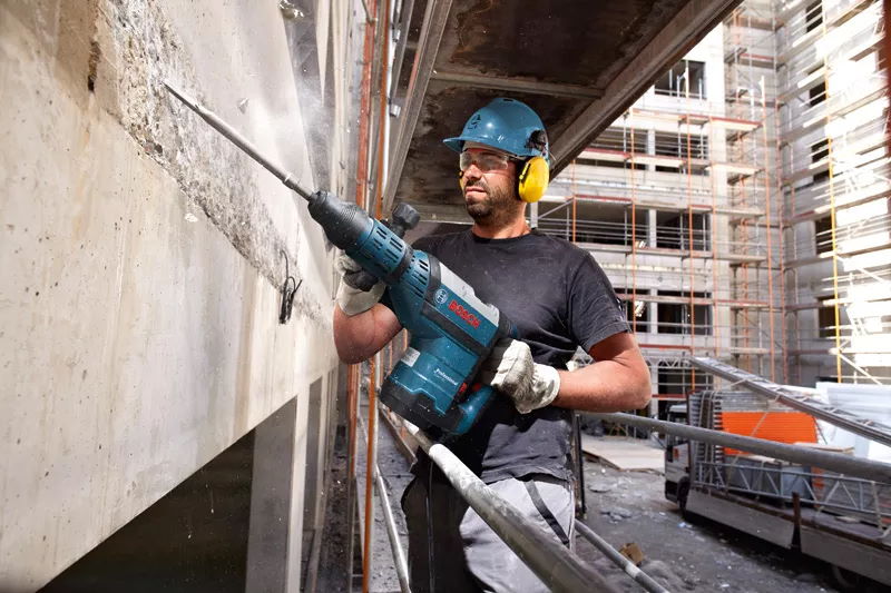 Bosch Schlaghammer GSH 7 VC - SDS-MAX - Handwerkerkoffer - 1500W