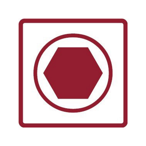 Gedore Red Schraubendrehereinsätze - R68003030 - 1/2" 6-kant - 30-teilig