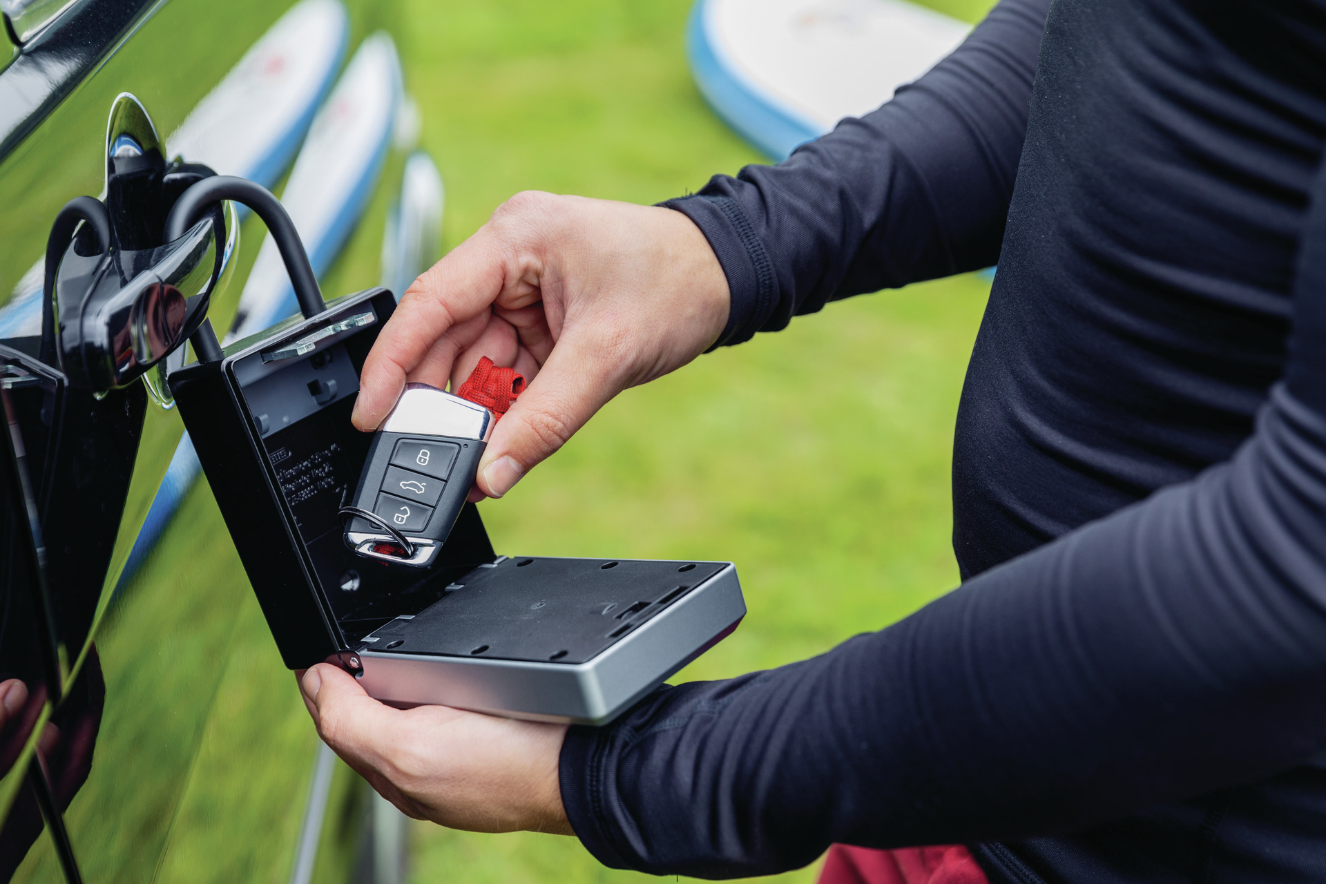 Abus KeyGarage 797 SMART Bluetooth - mit Bügel - inkl. AA Batterien