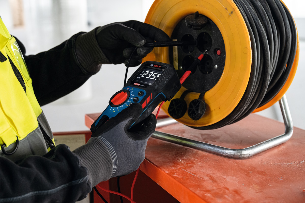 Bosch Digitalmultimeter EXPERT EXDM600-17 IP65 600V True RMS -40 bis 400°C