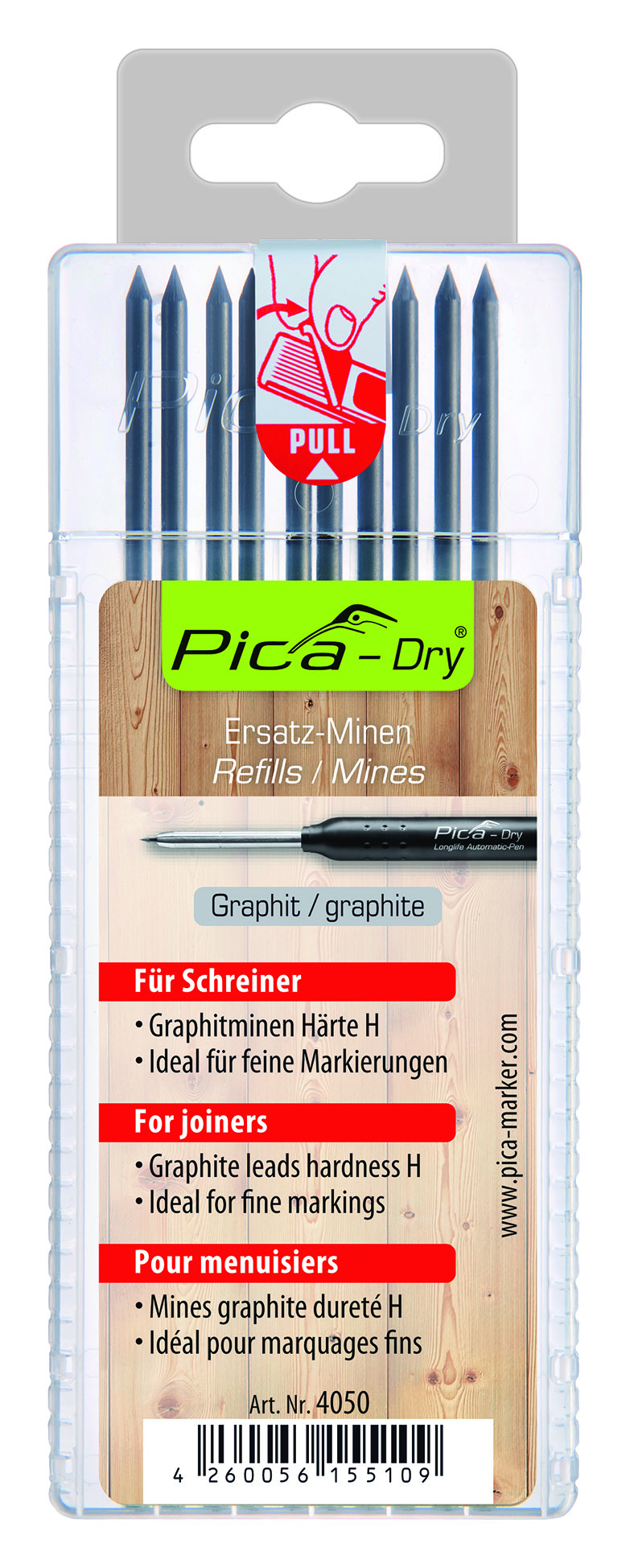 Pica Master Set Markier Set Schreiner - 55010 - für Schreiner, Tischler, Monteure