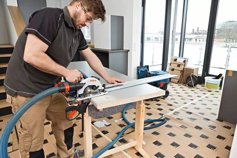 Bosch Akku Handkreissäge GKS 18V-57 G - L-BOXX - GAL1880 - 2x GBA 5AH