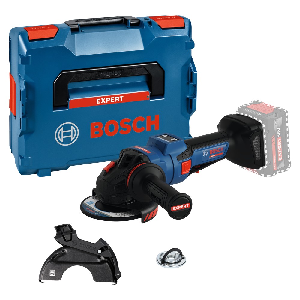Bosch Winkelschleifer Akku EXPERT EXWS18V-15PS 18V in L-Boxx ohne Akku/Ladegerät