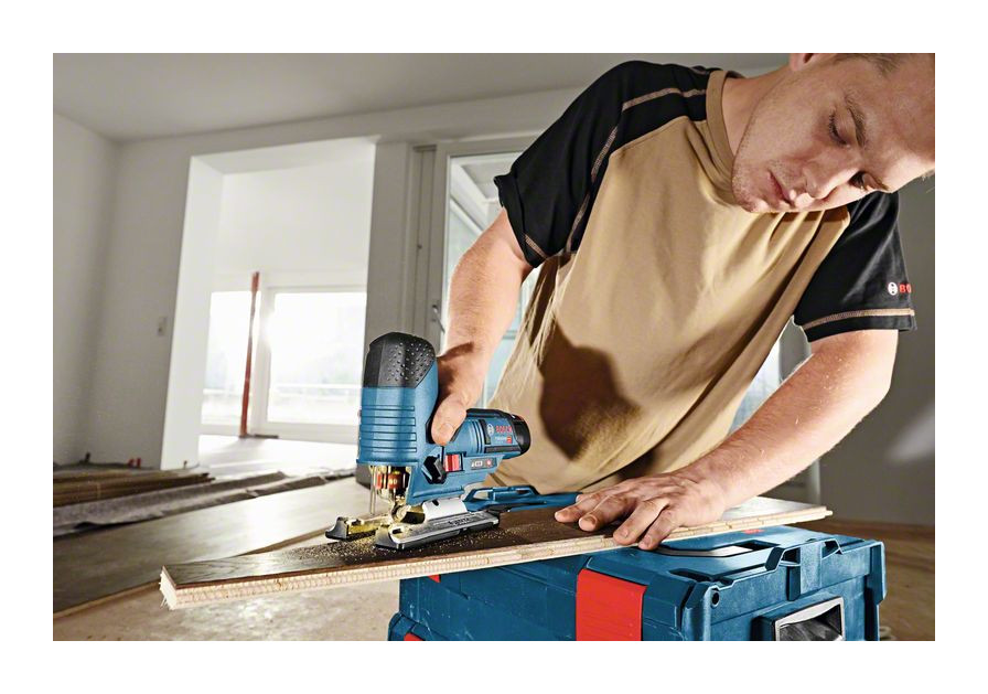 Bosch Akku-Stichsäge GST 12V-70 - Solo - L-BOXX 102 - inkl. T144D + T308B