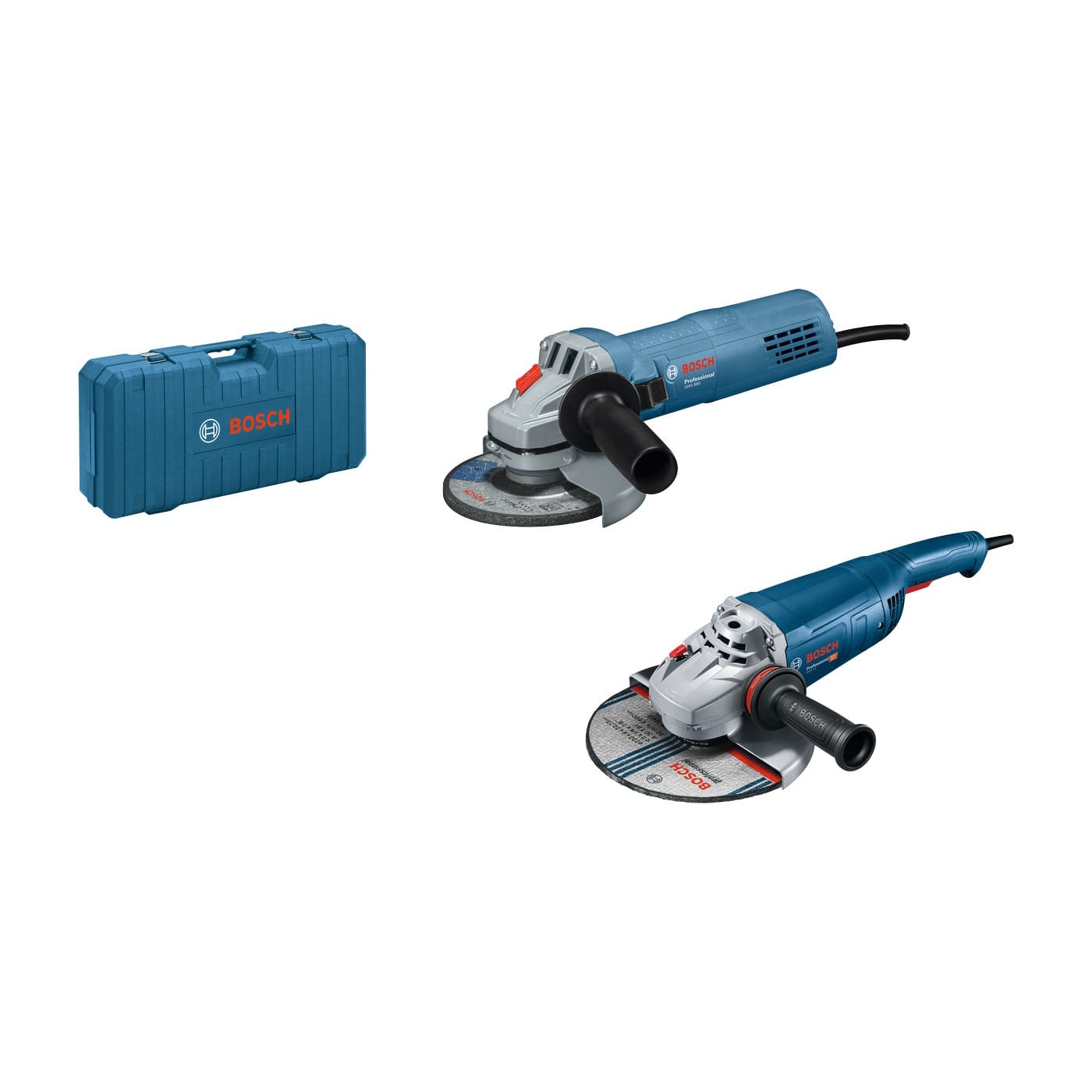 Bosch Winkelschleifer Set GWS 22-230J + GWS 880 - im Koffer