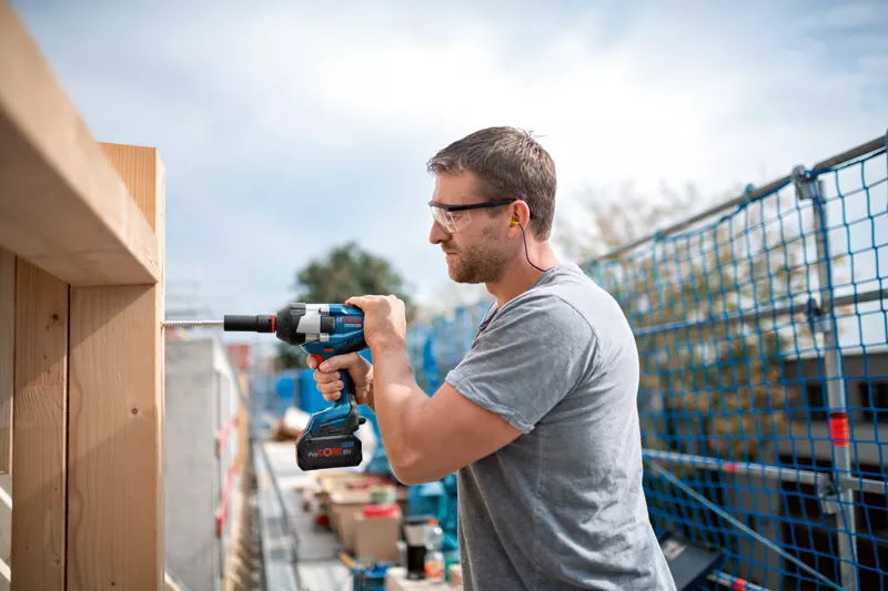 Bosch Akku-Drehschlagschrauber GDS 18V-1050 H - L-BOXX - 1050 NM