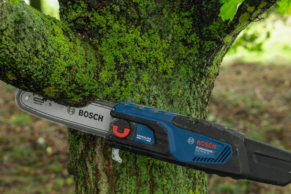 Bosch Hochentaster Kettensäge Akku - GKE 18V-25 TP - Teleskopstange - Sologerät