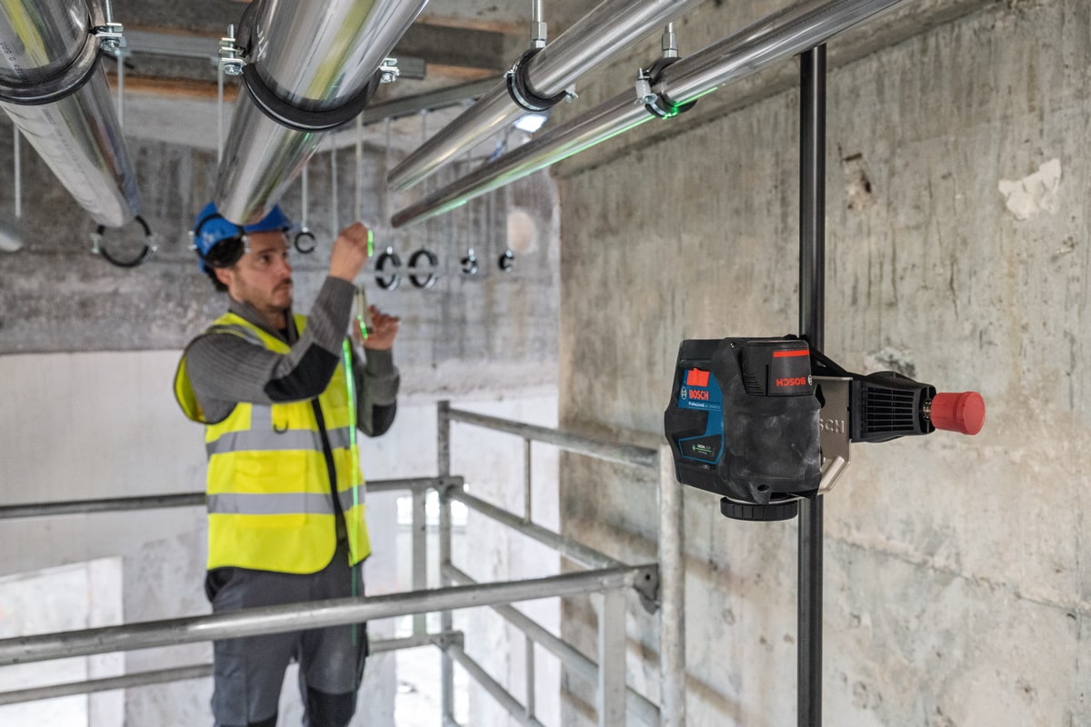 Bosch Kombilaser Baulaser GCL 12V-50-22 CG - inkl. Zubehör und Tasche