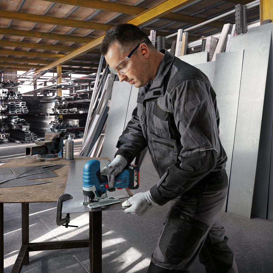 Bosch Akku Stichsäge PRO GST 18V-125 S - Sologerät ohne Akku/Ladegerät