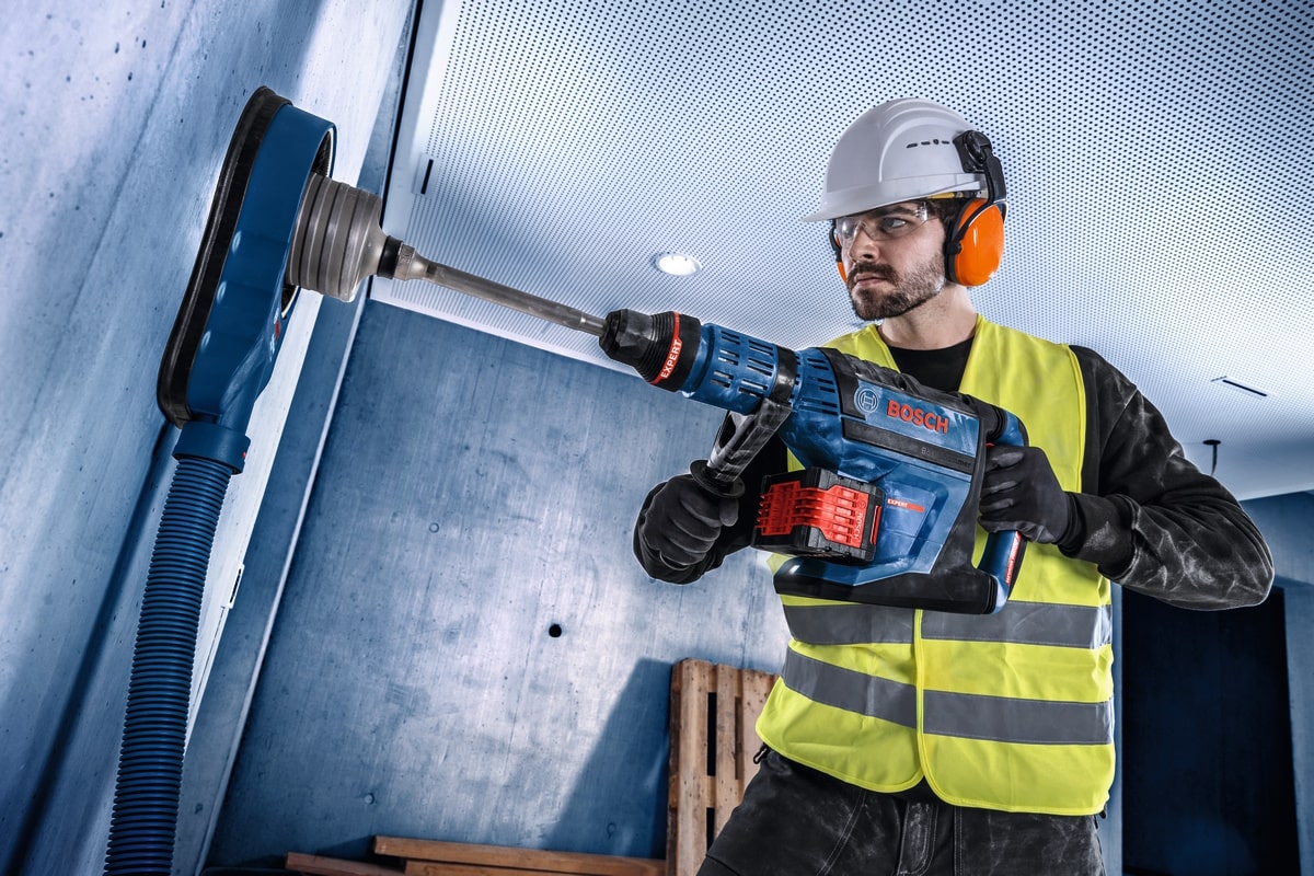 Bosch Bohrhammer SDS max Akku 18V EXPERT EXBH18V-45 BITURBO in XL-BOXX ohne Akku