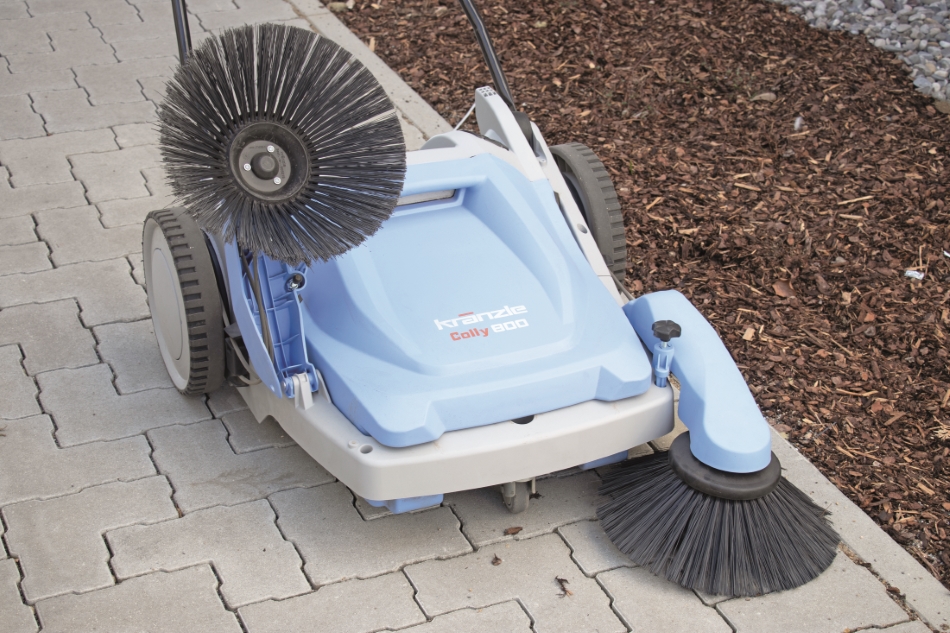 Kränzle Handkehrmaschine Colly 800 - Kehrmaschine - 30 Liter - 19kg - B-WARE