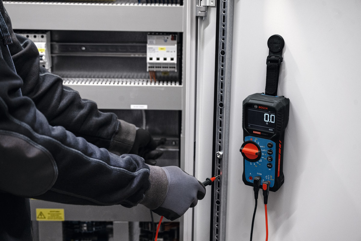 Bosch Digitalmultimeter EXPERT EXDM600-17 IP65 600V True RMS -40 bis 400°C