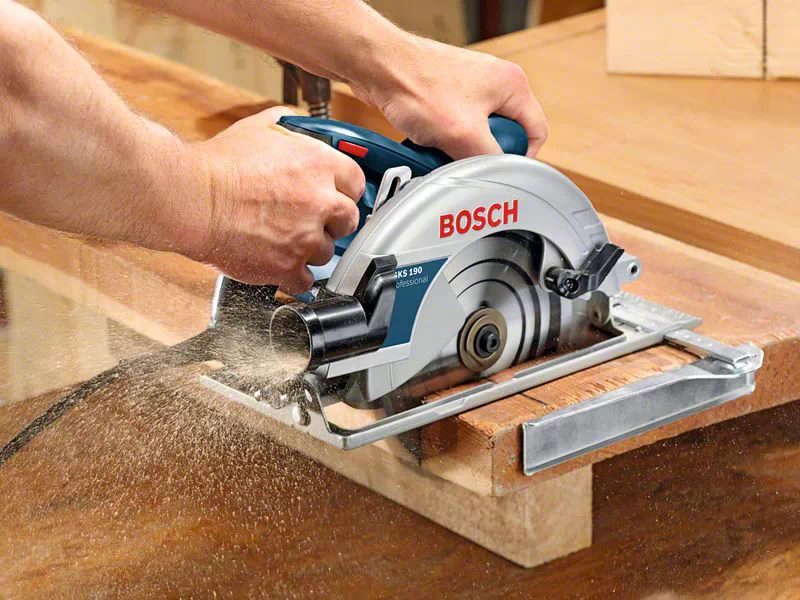 Bosch Handkreissäge GKS190 - Ø 190 mm - 70mm Tiefe - 1400 Watt