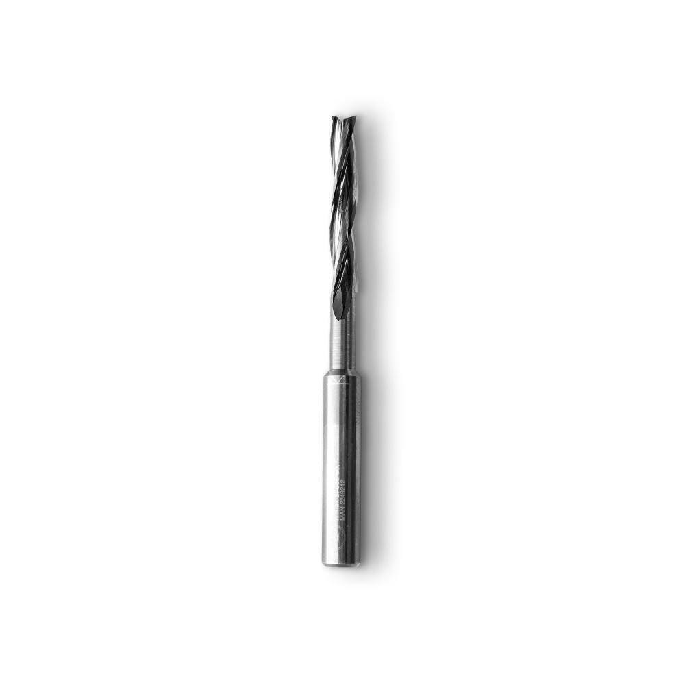 Shaper Spiralnutfräser 6 mm x 30 mm - Dreischneidig - maximal Frästiefe