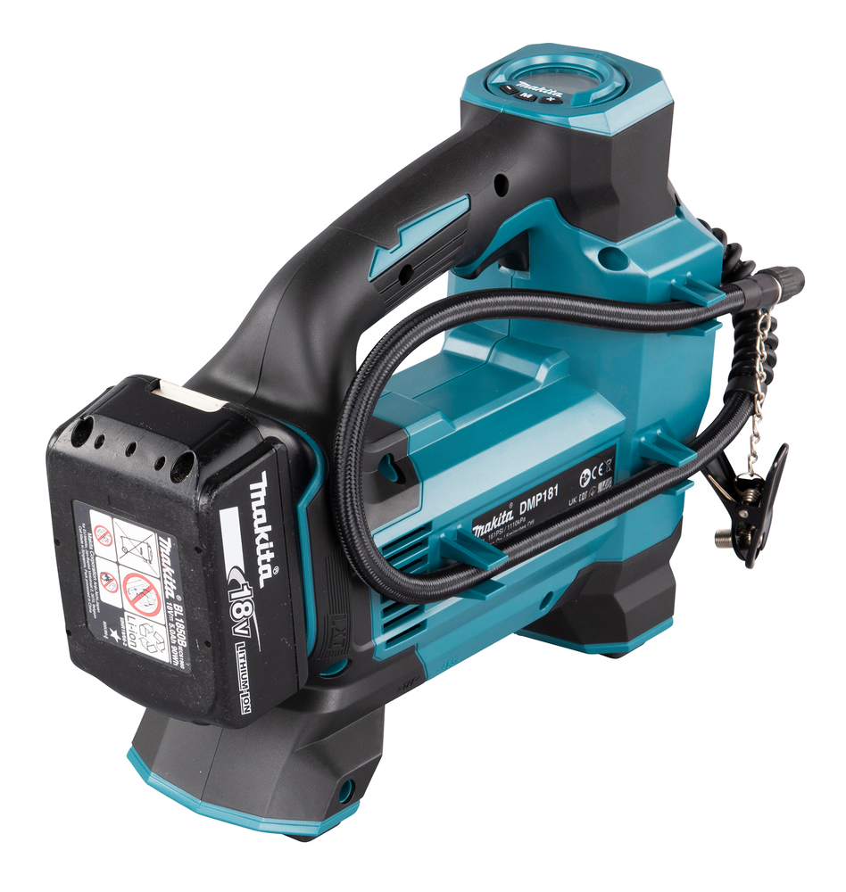Makita Akku-Kompressor 18V DMP181Z - 22 l/min - 11,1 bar - 0,65m Schlauch