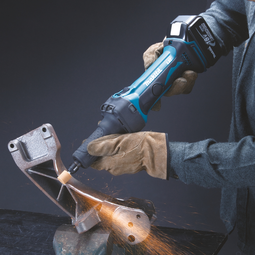 Makita Akku Geradschleifer - DGD800Z - mit LED Licht - ohne Akku/Ladegerät