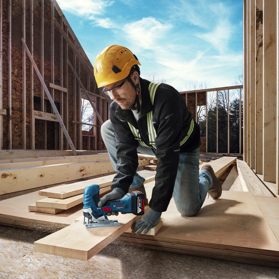 Bosch Akku Stichsäge PRO GST 18V-125 S - Sologerät ohne Akku/Ladegerät