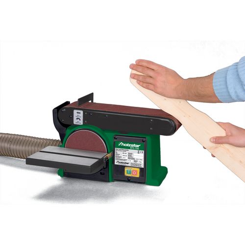 Holzstar Band- und Tellerschleifmaschine BTS 150 - 150mm breit - 5904150