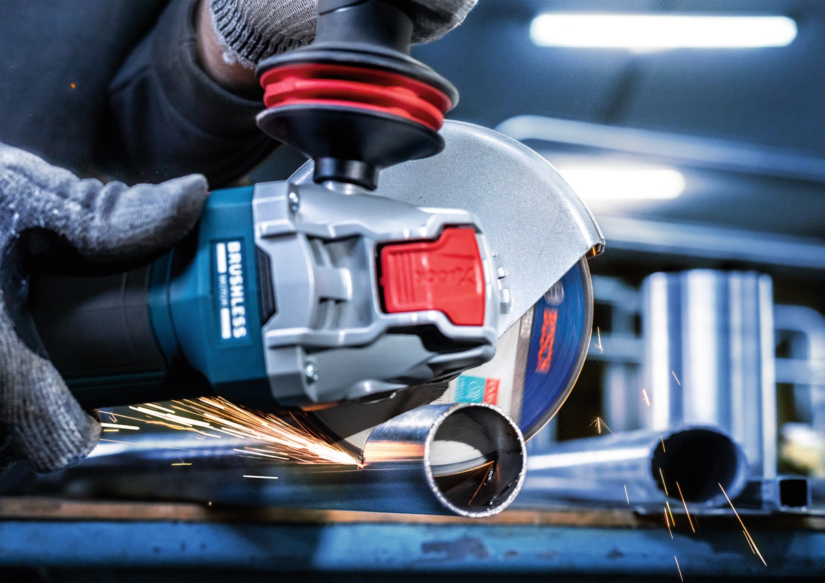 Bosch PRO X-LOCK Trennscheibe 125 mm Edelstahl Metall 1,0 mm 10-tlg.