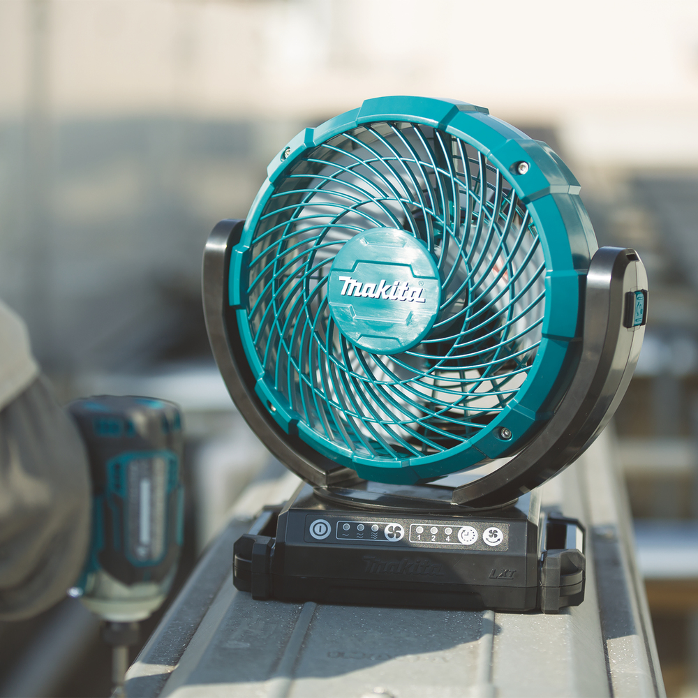 Makita Akku Gebläse Akku - Lüfter Ventilator - DCF102Z SOLO - Akku Netzbetrieb