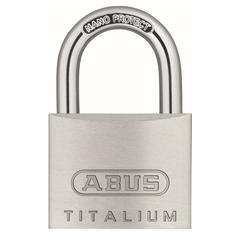 Abus Titalium Vorhangschloss - 64TI 40 Twins - 2er Set - Gleichschließend