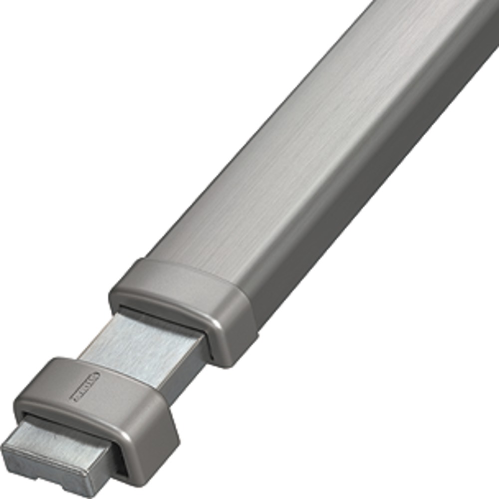 Abus Panzerriegel Türriegel PR2700 - Edelstahl-Look ohne Zylinder