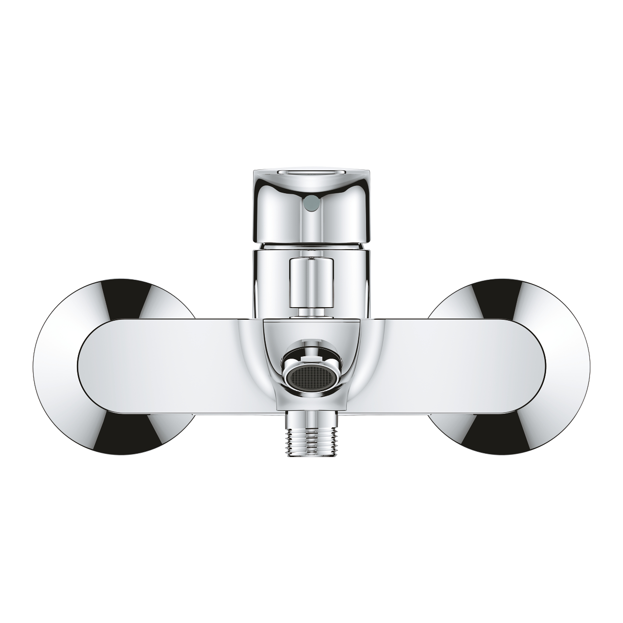 Grohe 2x Einhand-Wannenbatterie BauEdge - 23604001 - 1/2" - 35mm Keramikkartusche