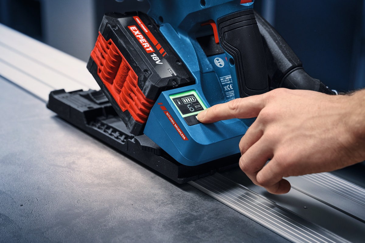 Bosch Akku Tauchsäge EXKT18V-52G BITURBO 140mm L-BOXX ohne Akku/Ladegerät