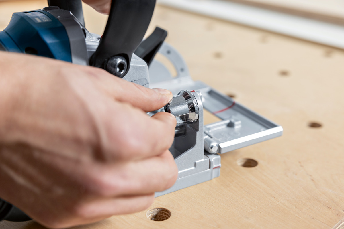 Bosch Akku Flachdübelfräse GFF 18V-22 in L-Boxx ohne Akku und Ladegerät