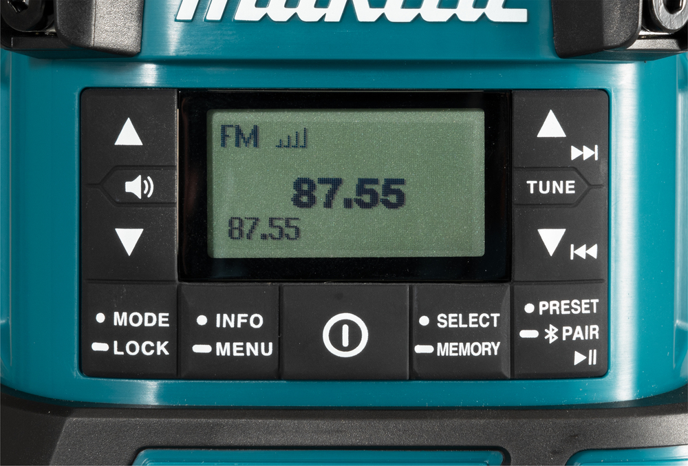 Makita Akku-Radio mit Laterne - DMR056 - FM/DAB+ - 18V - 310 LM - Laterne 360°