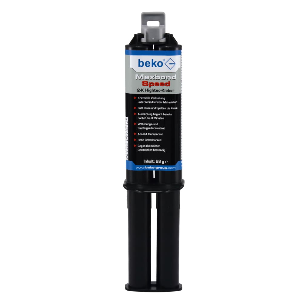 Beko 2K Hightec Kleber - Maxbond Speed - inkl. 3 Zwangsmischer - 28g - 270728