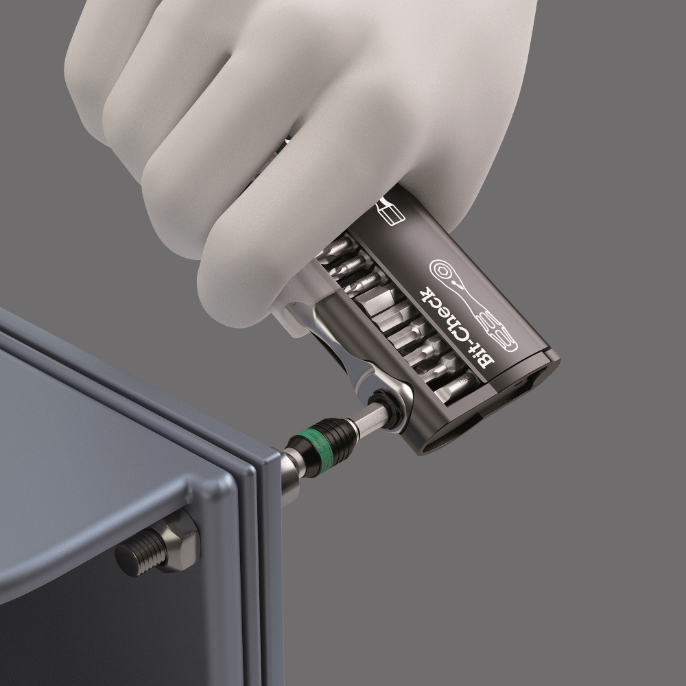 Wera Bitsatz Tool-Check Plus Bit-Ratsche + Wera Flaschenöffner