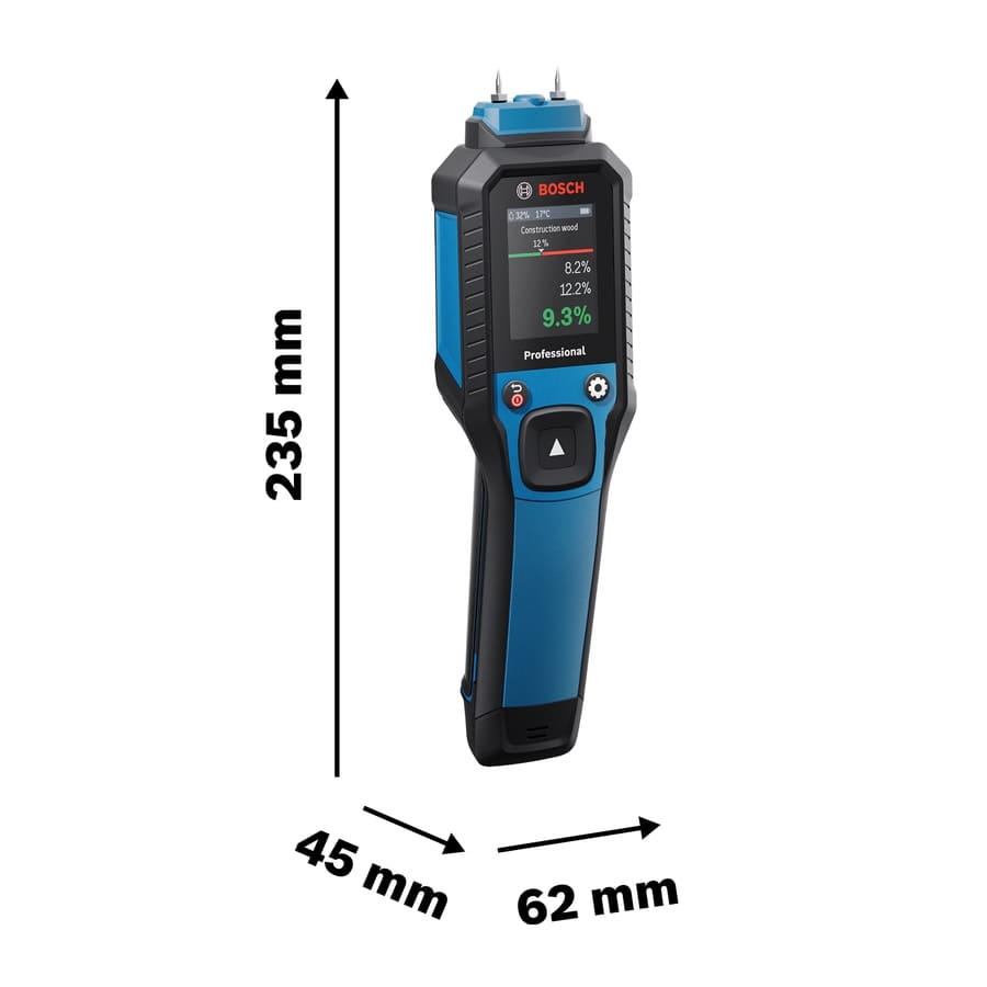 Bosch Feuchtigkeitsmesser GMP 2-15 - Professional - IP65 - präzise Messungen