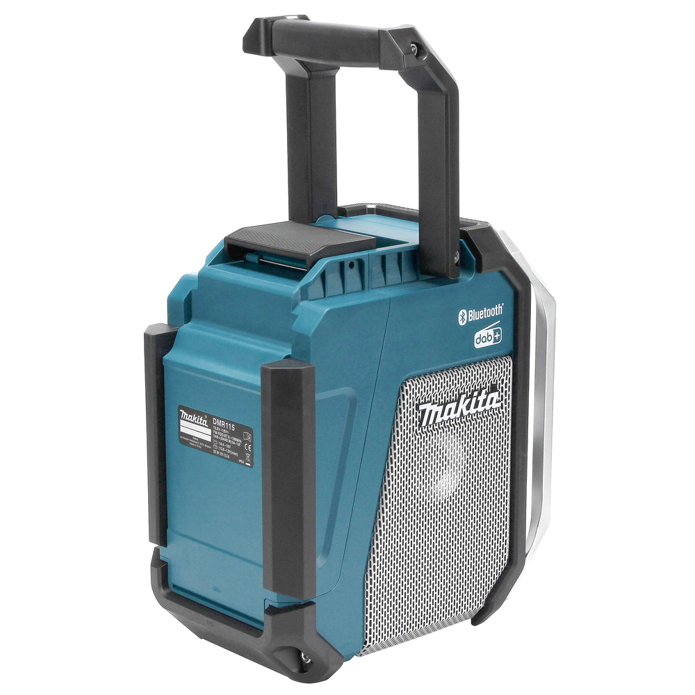 Makita Akku-Baustellenradio DMR115 mit Subwoofer - 12-18V - DAB+ - Bluetooth