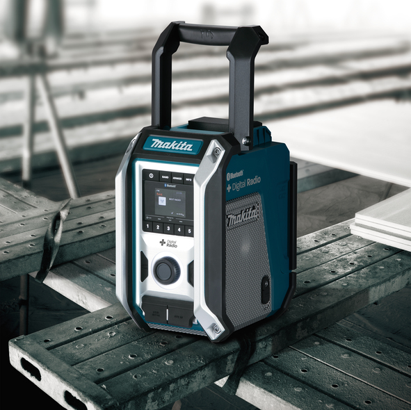 Makita Akku-Baustellenradio DMR115 mit Subwoofer - 12-18V - DAB+ - Bluetooth