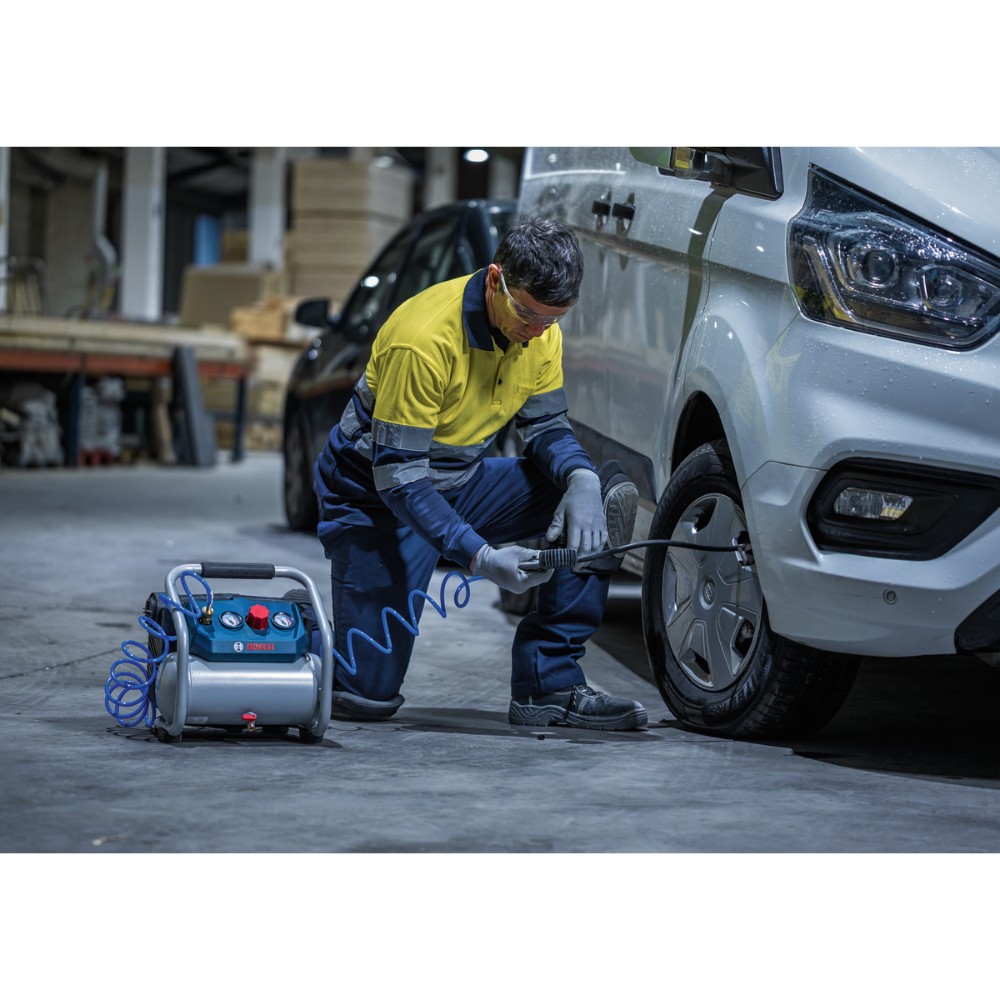 Bosch Akku Kompressor 18V GKO 18V-51 - 51l bei 6 bar - Solo ohne Akku/Ladegerät