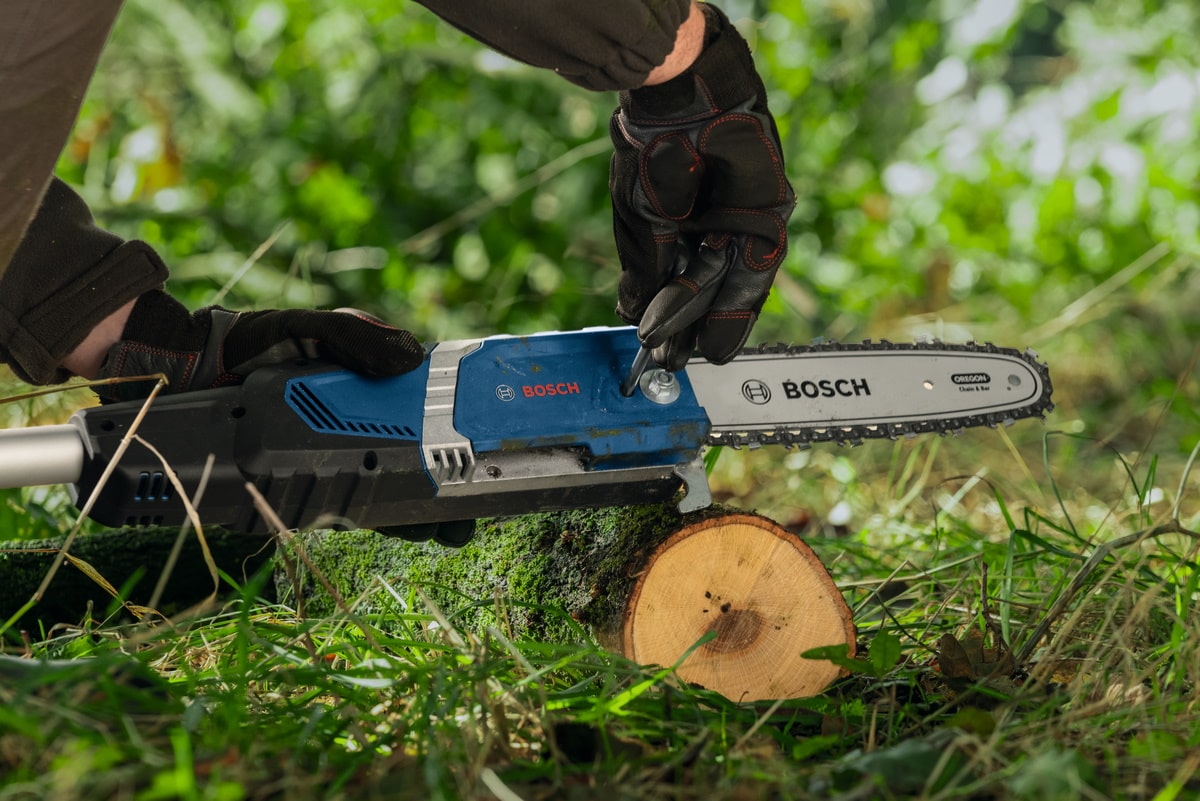 Bosch Hochentaster Kettensäge Akku - GKE 18V-25 TP - Teleskopstange - Sologerät