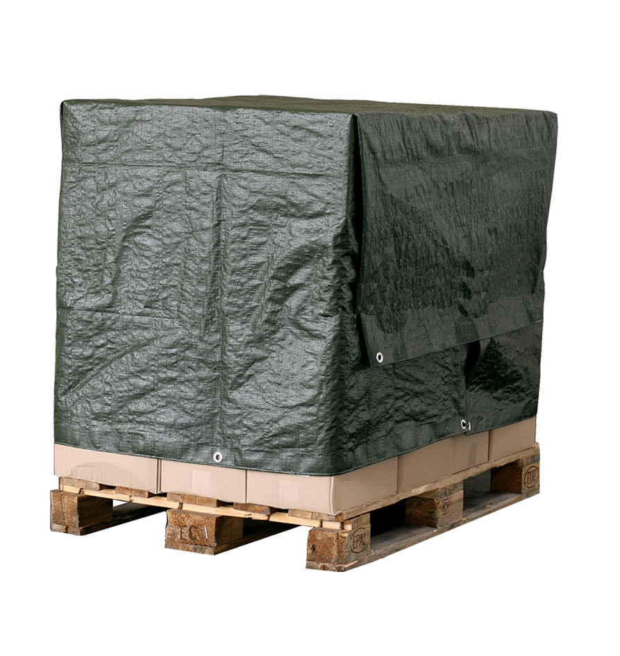 HM Müllner Abdeckplane - AP6080 - reißfest - Polyethylen - 1m Ösenabstand - 6x8m