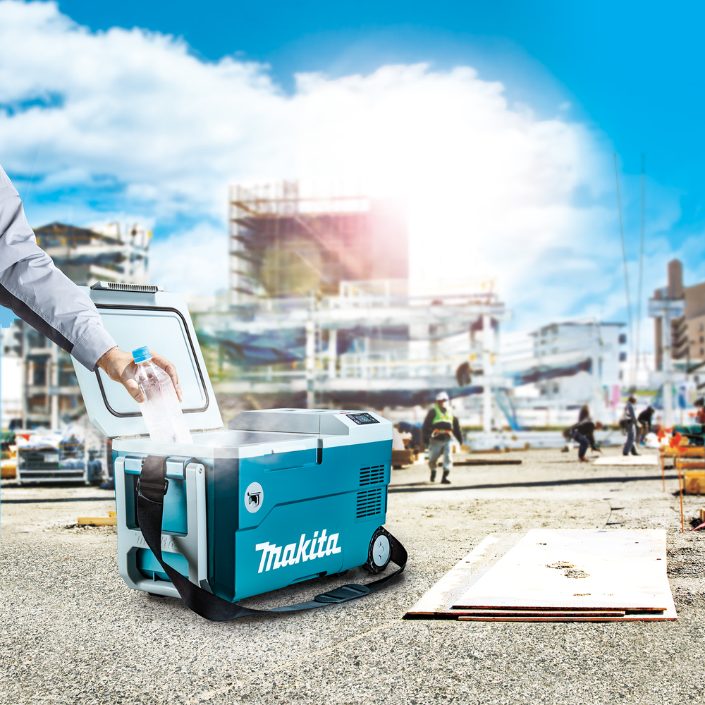 Makita Kühlbox - Wärmebox - für Akkus 18V und 40V - 20 Liter Kapazität - CW001G