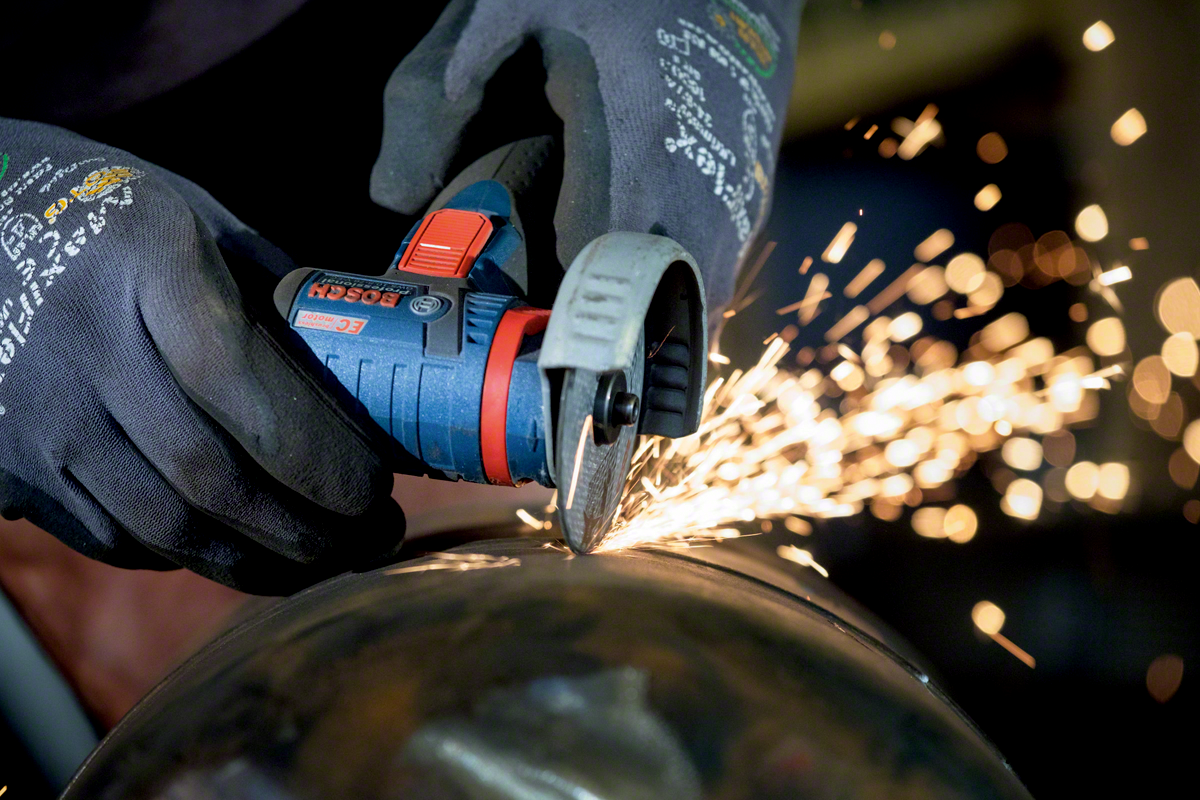 Bosch GWS 12V-76 Akku Winkelschleifer inkl. L-BOXX - SOLOGERÄT