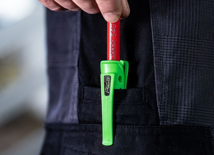 Pica POCKET - Köcher und Messer - Zimmermannsstift - 505/01