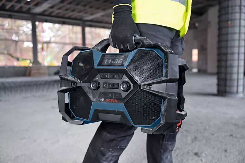 Bosch Baustellenradio GPB 18VH-6 SRC - 06014A6200 - DAB+ / Bluetooth
