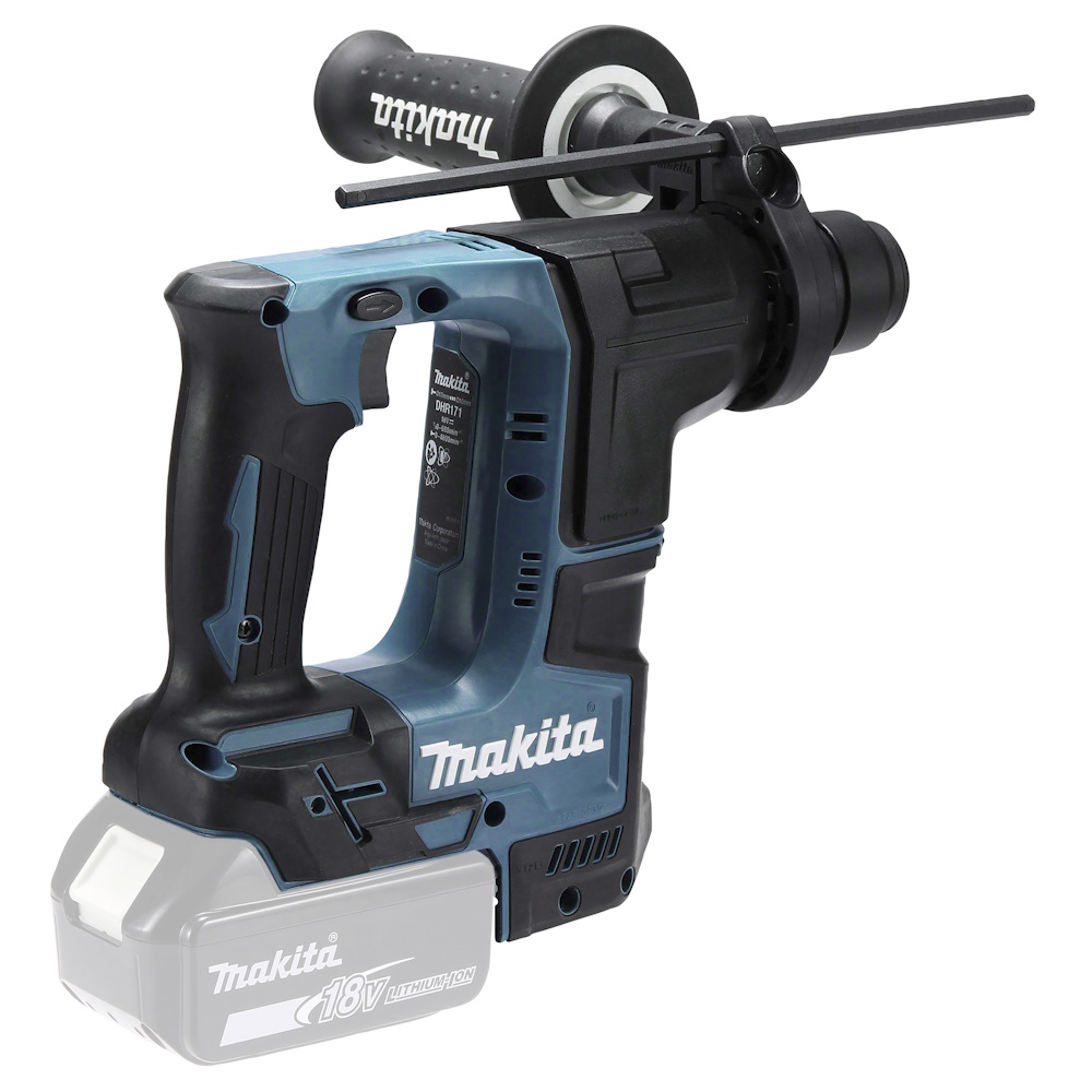 Makita Akku Bohrhammer inklusive Bohrerset - DHR171Z - SDS+ ohne Akku/Ladegerät