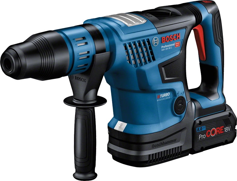 Bosch Akku Bohrhammer GBH 18V-36 C - SDS-MAX - Handwerkerkoffer